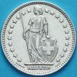 Монета Швейцария 1 франк 1953 год. Серебро.