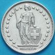 Монета Швейцария 1 франк 1961 год. Серебро.