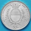 Монета Швейцарии 5 франков 1934 год. Стрелковый фестиваль во Фрибуре. Серебро.