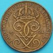 Монета Швеция 5 эре 1924 год.