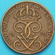 Монета Швеция 5 эре 1939 год.