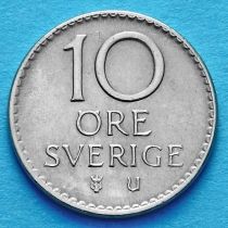 Швеция 10 эре 1963-1973 год.