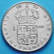 Монета Швеции 1 крона 1969-1973 год. 