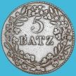 Монета Швейцария, Кантон Во 5 батцен 1812 год. Серебро.
