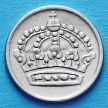 Швеция монета 10 эре 1956 год Серебро.