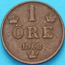 Швеция 1 эре 1902 год.