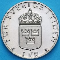 Швеция 1 крона 1999 год. BU