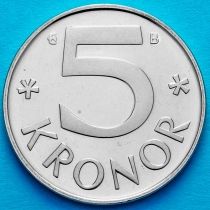 Швеция 5 крон 1984 год. UNC