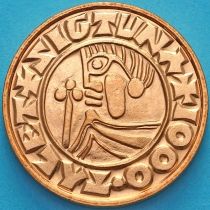 Швеция, жетон монетного двора 1992 год.