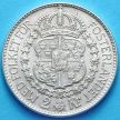 Монета Швеции 2 кроны 1934 г. Серебро