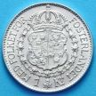 Монета Швеции 1 крона 1934 год. Серебро