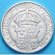 Монета Швеции 2 кроны 1921 год. 400 лет войне за независимость Швеции Серебро