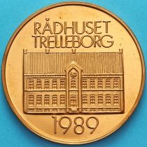 Швеция, токен 20 крон 1989 год. Треллеборг