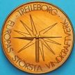 Монета Швеция токен 10 крон 1982 год. Треллеборг