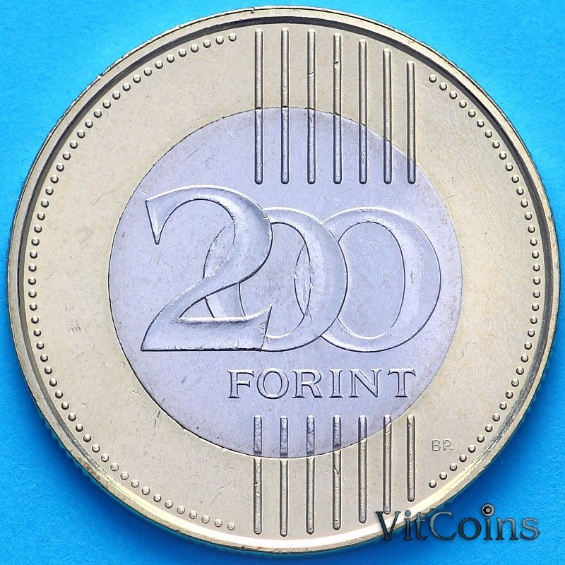 Монета Венгрия 200 форинтов 2023 год. Шандор Петёфи