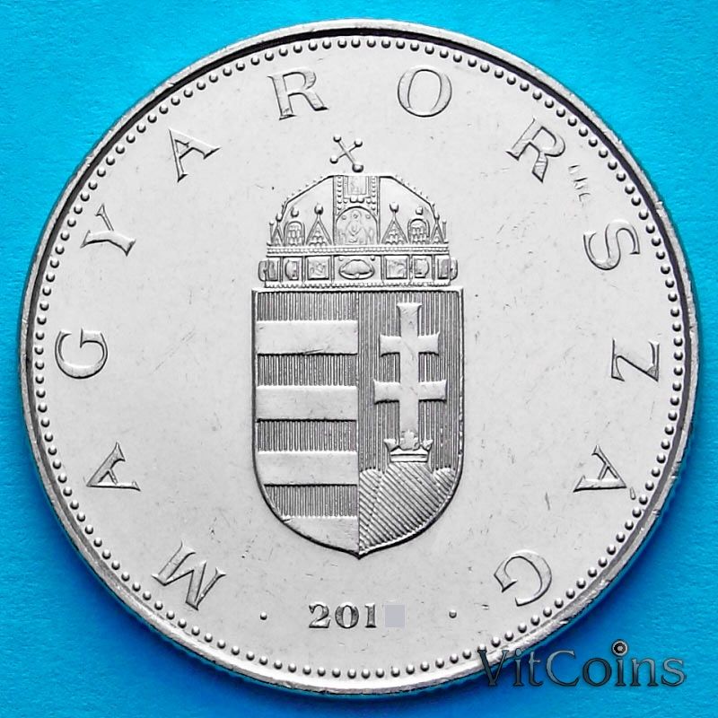 Монета Венгрия 10 форинтов 2013 год. Герб Венгрии. Монета Венгрия 10 форинтов 2013 год. Герб Венгрии.