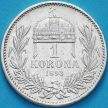 Монета Венгрия 1 крона 1893 год. Серебро.