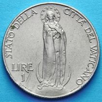 Ватикан 1 лира 1935 год. Дева Мария.