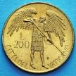 Монета Ватикана 200 лир 1986 год. Архангел Михаил.
