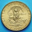 Монета Ватикана 200 лир 1987 год. Богоматерь.