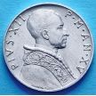 Монета Ватикан 5 лир 1953 год. Правосудие.