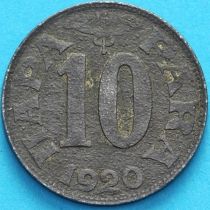 Югославия 10 пара 1920 год