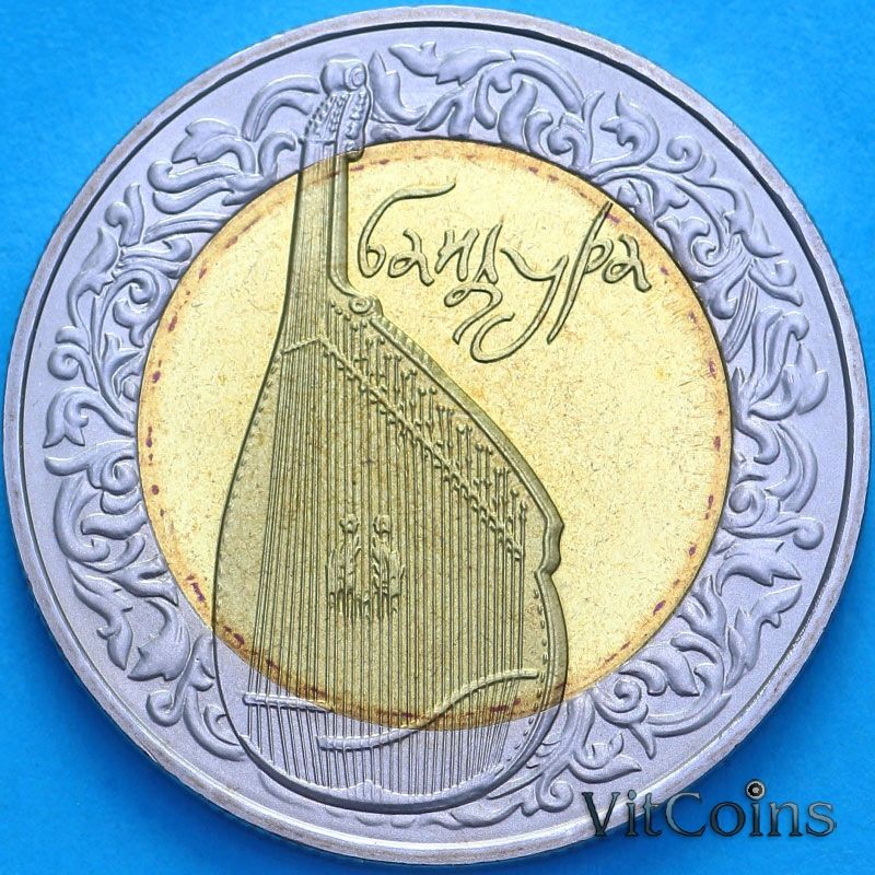 Монета Украина 5 гривен 2003 год. Бандура