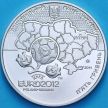 Монеты Украина 5 гривен 2011 год. Финальный турнир ЧЕ по футболу 2012, Киев