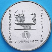 Украина 2 гривны 1998 год. Собрание Совета Управляющих ЕБРР в Киеве