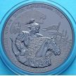 Монета Киргизии 10 сом 2014 г. Барсбек. Серебро