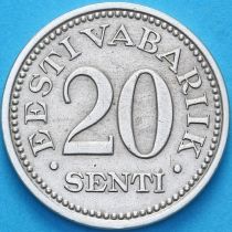 Эстония 20 сентов 1935 год