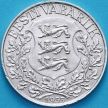 Монета Эстония 1 крона 1933 год. Песенный фестиваль. Серебро