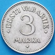 Эстония 3 марки 1925 год. 