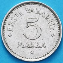 Эстония 5 марок 1922 год. 