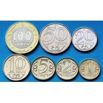 Казахстан набор 7 монет 2002-2012 год