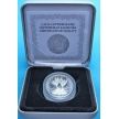 Монета Казахстана 500 тенге 2014 год. Подснежник, серебро, позолота