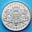 Монеты Латвии 1 лат 2008 год. Лосось.