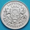 Монета Латвия 2 лата 1925 год. Серебро.
