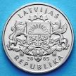 Монеты Латвии 1 лат 2005 год. Петух.