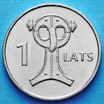 Латвия 1 лат 2007 год. Сова.