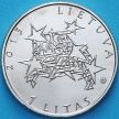 Монета Литва 1 лит 2013 год. Председательство Литвы в ЕС