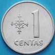 Монета Литва 1 цент 1991 год.