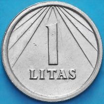 Литва 1 лит 1991 год.