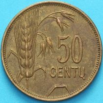 Литва 50 сенти 1925 год.