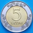 Монета Литва 5 лит 2013 год.