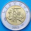 Монета Литва 5 лит 2013 год.