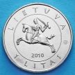 Монета Литвы 1 лит 2010 год. Грюнвальдская битва.