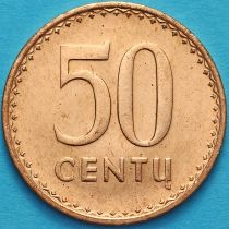 Литва 50 сенти 1991 год.