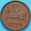 Монета Литва 5 сенти 1936 год.