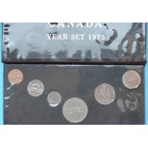 Канада годовой набор монет 1973 год.